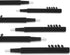 12 Pieces Hearing Aid Cleaning Brush, Amplifier Brushes with Wax Loop and Magnet for Care
