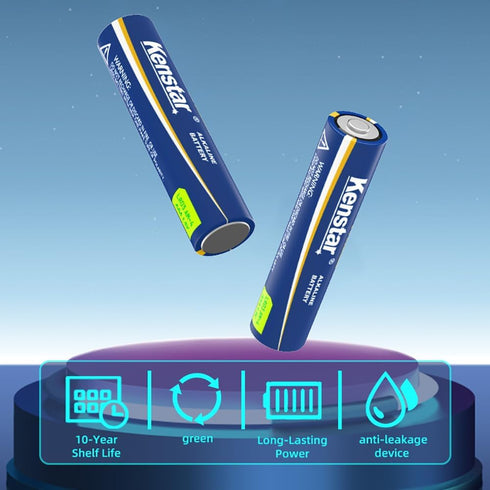 Kenstar AAA Batteries 36 Pack, High-Performance Alkaline Triple A Battery for Household and Office Devices