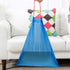 10 Gallon Kitchen Garbage Bags with Drawstring, Blue, 2 Rolls/110 Bags