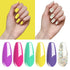 Vishine 6 Colors Gel Nail Polish Set - Rainbow Candy Nail Art Gift Box, Soak Off UV LED Gel Polish Kit 8ml