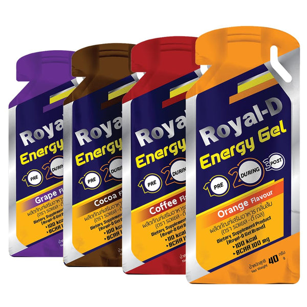 Energy Gels for Running, Assorted Flavors (1.4 Oz Packet, 20 Count) - Sports Gels for Runners and Cyclists