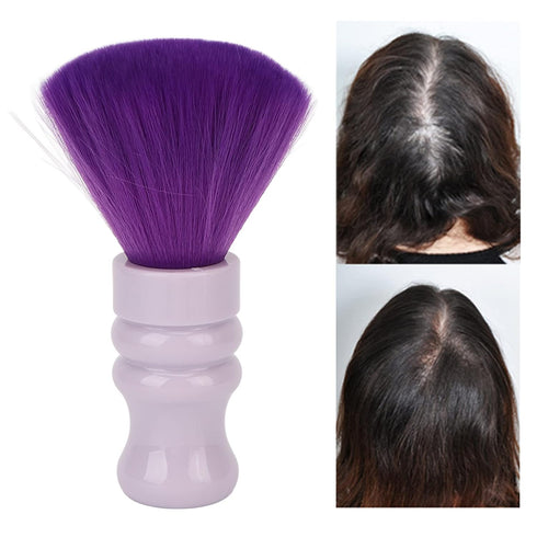 Portable Neck Duster Haircut Brush for Cleaning Broken Hair, Face Dust Tool for Barber Salon