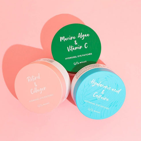 Retinol & Collagen Under Eye Patches - Cooling Patches for Puffy Eyes, Dark Circles, and Puffiness