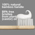 Davids Premium Bamboo Soft Bristle Toothbrush, 3 Pack | Eco-Friendly, Sustainable High Performance