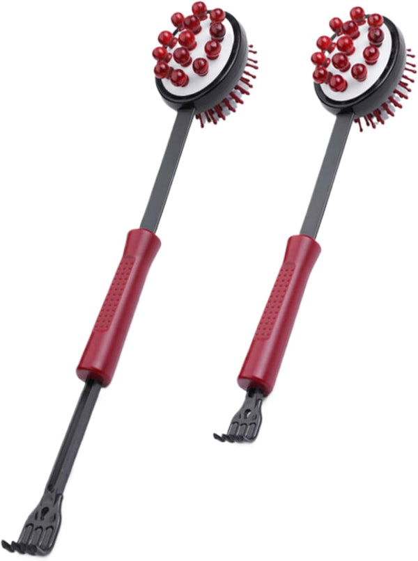 Piegricdiat Portable Massager Massager Ball Hammer Guasha Back Massage Roller Stick, Neck, Shoulder