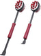 Piegricdiat Portable Massager Massager Ball Hammer Guasha Back Massage Roller Stick, Neck, Shoulder