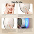 Ihelol 7 3 Color Neck Face Massager, Facial Massager with Suction Function, Face Sculpting Tool with Intensity Level