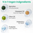 SHO Balance 100 Billion CFU Prebiotics & Probiotics - Vegan Supplement for Digestive Health, 60 Softgels