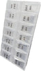London Health Products Twice a Day Pill Organizer, Weekly Day and Night Pill Container, Day