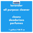 Mistolin Lavender All Purpose Cleaner, 128 Fl Oz, 1 Gallon, Multi Purpose Cleaner for Floors & Appliances