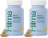 Hilma Sleep Aid with Magnesium & L-Theanine – Natural Sleep Aids for Adults, Melatonin-Free, Non-Drowsy - 2 Pack (100