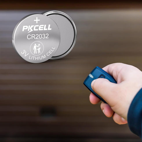 PKCELL CR2032 20-Pack 2032 CR2032 3V Batteries High Capacity Battery Lithium Coin Battery, Compatible with Key Fob, Tea