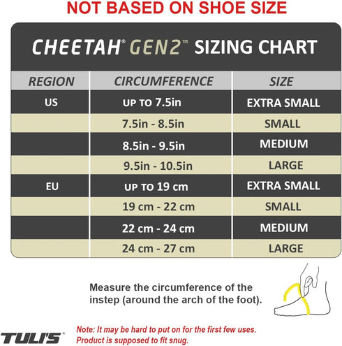 Tuli's Cheetah Gen2 Heel Cup, Foot Protection for Gymnasts and Dancers with Sever’s Disease and Heel Pain, Small