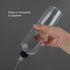 Segbeauty 16.9oz Hair Dye Bottles, Measured Twist-On Top Tip Cap, 2pcs 500ml Refillable Empty Hair Color Applicator