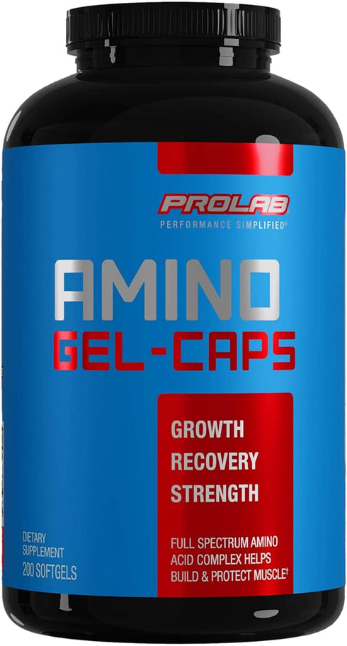 PROLAB Amino GEL-CAPS, 200 Count