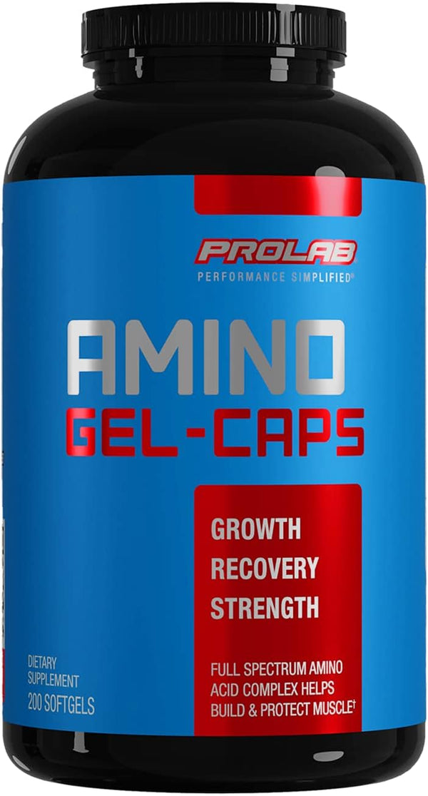 PROLAB Amino GEL-CAPS, 200 Count