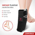 Plantar Fasciitis Night Splint Socks, Adjustable Brace for Foot Drop and Pain Relief, Black, Medium