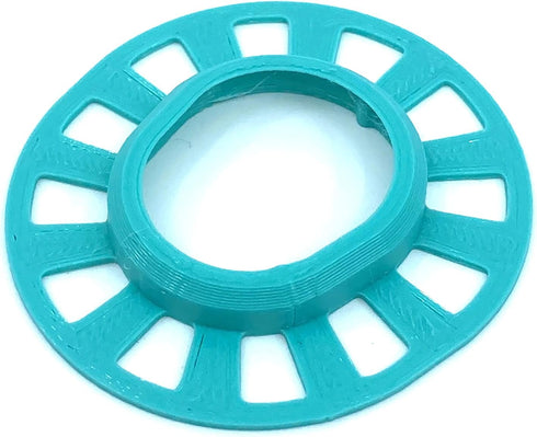 Dexcom G7 GripShield Flexible Reusable CGM Armor for Protection from Accidental Bumps (Aqua)