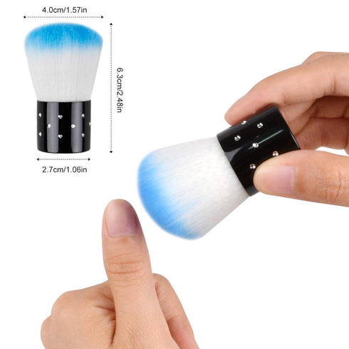 TOROKOM 19Pcs Nail Art Brushes Set, Nail Art Tool for Acrylic Application, Includes Dotting Pens and Gel Brush