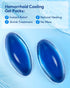 nalax Hemorrhoid Treatment Ice Pack for Fast Relief, Cooling Gel Packs Pads - Ultra-Soft, No Mess, 2 Storage Cases