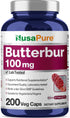 NusaPure Butterbur Extract, 100mg per Veggie Capsule, 200 Non-GMO, Vegetarian Capsules