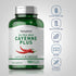 Piping Rock Cayenne Pepper Capsules | 180 Count | Capsicum Annuum | Plus Ginger and Hawthorn Berry Supplement