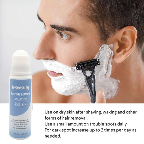 Razor Bumps Treatment for Women and Men, Ingrown Hair Treatment for Bikini, Face, Neck, Legs