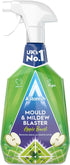 Astonish Apple Burst Household Cleaner for Shower Curtain, Bathroom Tiles, No Scrub, 750ml Spray Bottle
