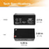 Casil 12V 3.3Ah Replacement Battery Compatible with EXP1233 ML3-12, 12 Volt 3 AH SLA AGM Battery
