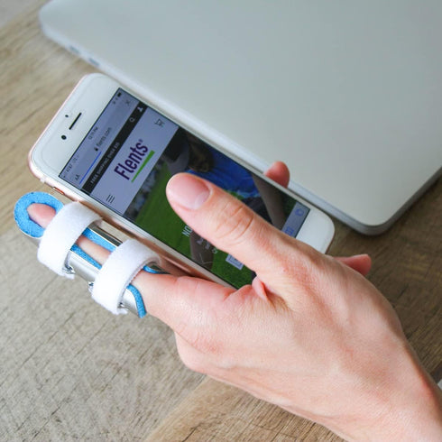 Flents Medium Finger Splint - Two Sided Splint for Injured Finger Support & Protection