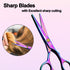 Professional Hair Cutting Shears, 6 Inch Barber Scissors, Sharp Blades for Women/Men/Kids, Rainbow
