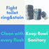 Air Jungles Automatic Toilet Bowl Cleaner Tablets, 8 Packs, Extra Fresh Cleaner Tabs for Toilet