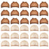 Smilco 30-Pack Wig Caps for Women, Ultra-Thin Lace Front Stocking Caps for Wigs, Cosplay & Daily Use