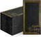 Horaldaily Birthday Disposable Paper Decorative Guest Napkins, Happy Birthday Gold Foil Black