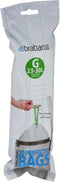 Brabantia Bin Liner G, 20 Bags, 23-30 L