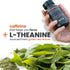 SmarterVitamins 200mg Caffeine Pills - MCT Oil from 100% Coconuts + 100mg L-Theanine, Energy Focus, 50 Liquid Softgels