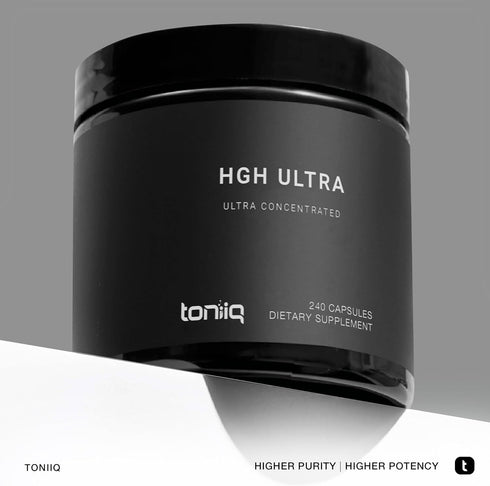 HGH Supplements for Men & Women, 240 Count, 3,550mg+ Support for Muscle Growth & Healthy Levels of Human Growth Hormone