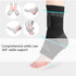 QMQJIA Compression Ankle Brace Support Sleeve - Breathable Stabilizer for Achilles Tendon, Arch Support & Swelling
