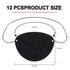 YGDZ Eye Patch, 12pcs Soft Felt Eye Patches for Adults Kids, Adjustable Single Eye Mask for Lazy Eye