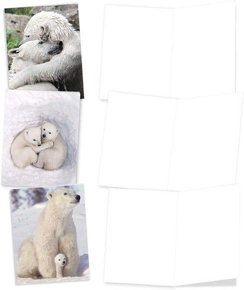 The Best Card Company - 10 Assorted Blank All Occasions Notes Box Set (4 x 5.12 Inch) with Envelopes - Kid Cards