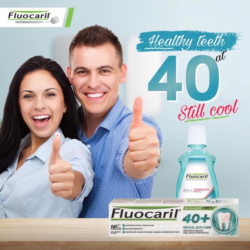 40+ Herbal Gum Care - Dedicated Ageless Oral Health Protection, 160 g