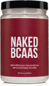 Naked BCAAs Amino Acids Powder - Pure 2:1:1 Formula, Vegan Unflavored, 500 Grams, 100 Servings