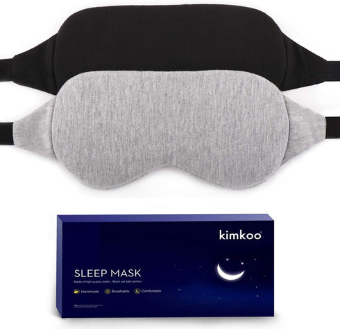 Sleep Mask - Eye Mask for Sleeping, Blocks Out Light Perfectly for Women and Men, Soft and Comfortable Blindfold for