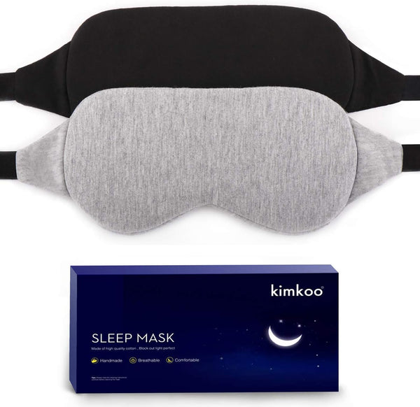 Sleep Mask - Eye Mask for Sleeping, Blocks Out Light Perfectly for Women and Men, Soft and Comfortable Blindfold for