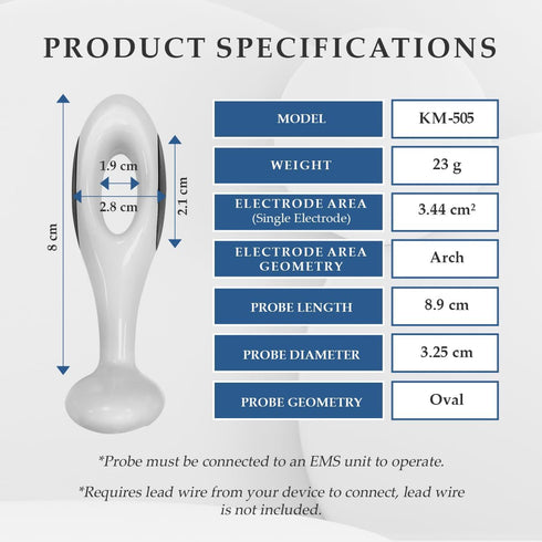KM-505 K-fit Kegel Toner Electrode Probe