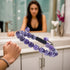 Certified Natural Amethyst Bracelet 8mm Beads - Healing, Peace, Love