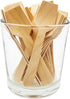 Mini Wooden Spoons, 200 Pcs 4 Inch Disposable Biodegradable Birchwood Dessert Spoons