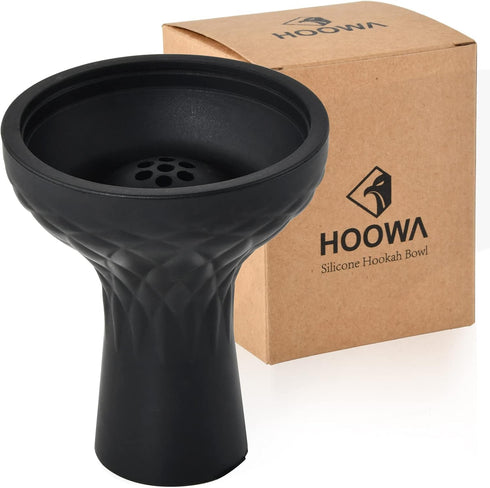 Hookah Bowl Silicone Phunnel Bowl, Premium Heat Management Shisha Tobacco Bowl Replacement for Clay Bowls