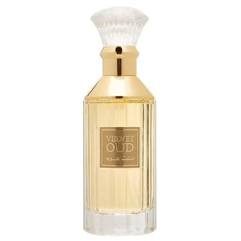 Lattafa Velvet Oud for Unisex Eau de Parfum Spray, 3.4 Ounce