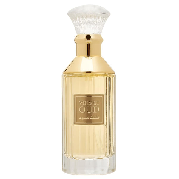 Lattafa Velvet Oud for Unisex Eau de Parfum Spray, 3.4 Ounce